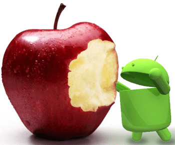 Etats-Unis : Android toujours devant iOS au mois d’août mais l’écart se réduit