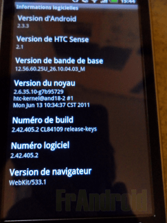 Le HTC Desire Z reçoit actuellement sa mise à jour vers Gingerbread