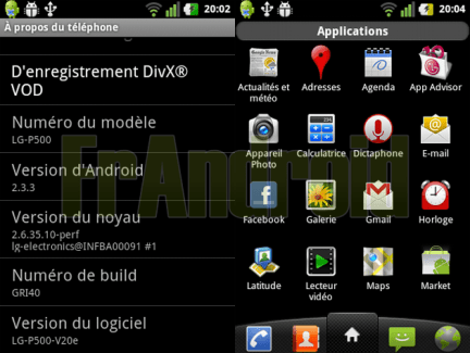 La mise à jour vers Gingerbread du LG Optimus One est enfin arrivée !