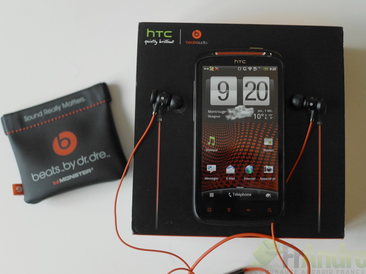 Test du HTC Sensation XE avec Beats