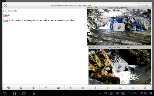 StickIt : une application pour faire du multi-fenêtre avec des vidéos sur Android