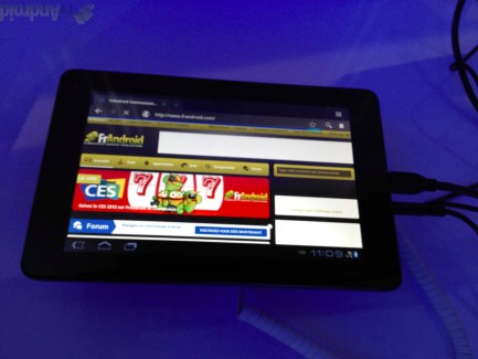 CES 2012 : Aperçu de la tablette Huawei MediaPad de 7 pouces