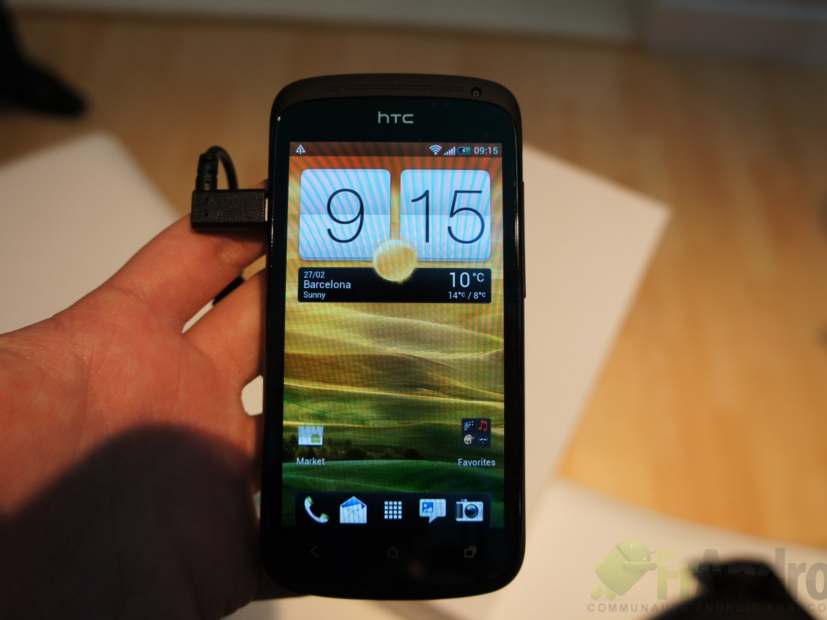 MWC 2012 : Prise en main du HTC One X