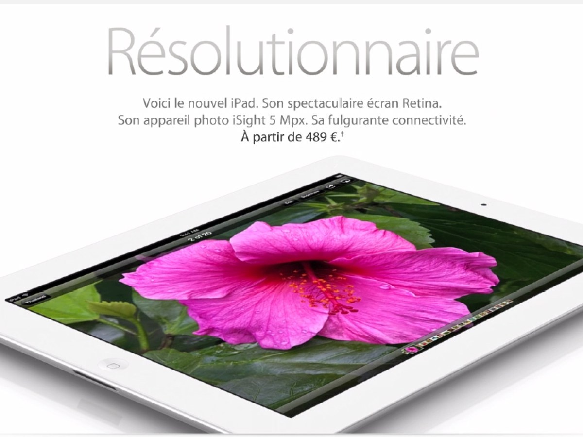 Test de l'Apple Nouvel iPad chez Les Ardoises