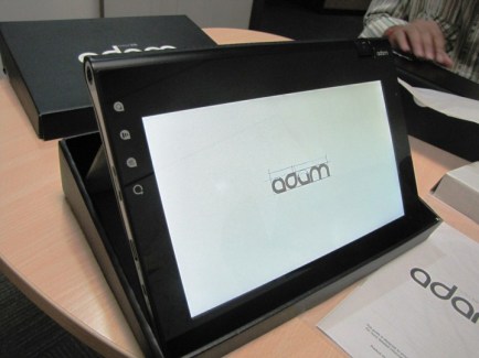 Pas d’écran HD pour la Notion Ink Adam II !