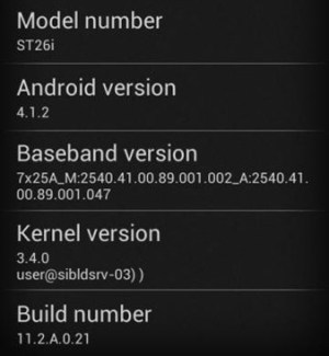 Sony Xperia J : Android 4.1.2 est en cours de déploiement !