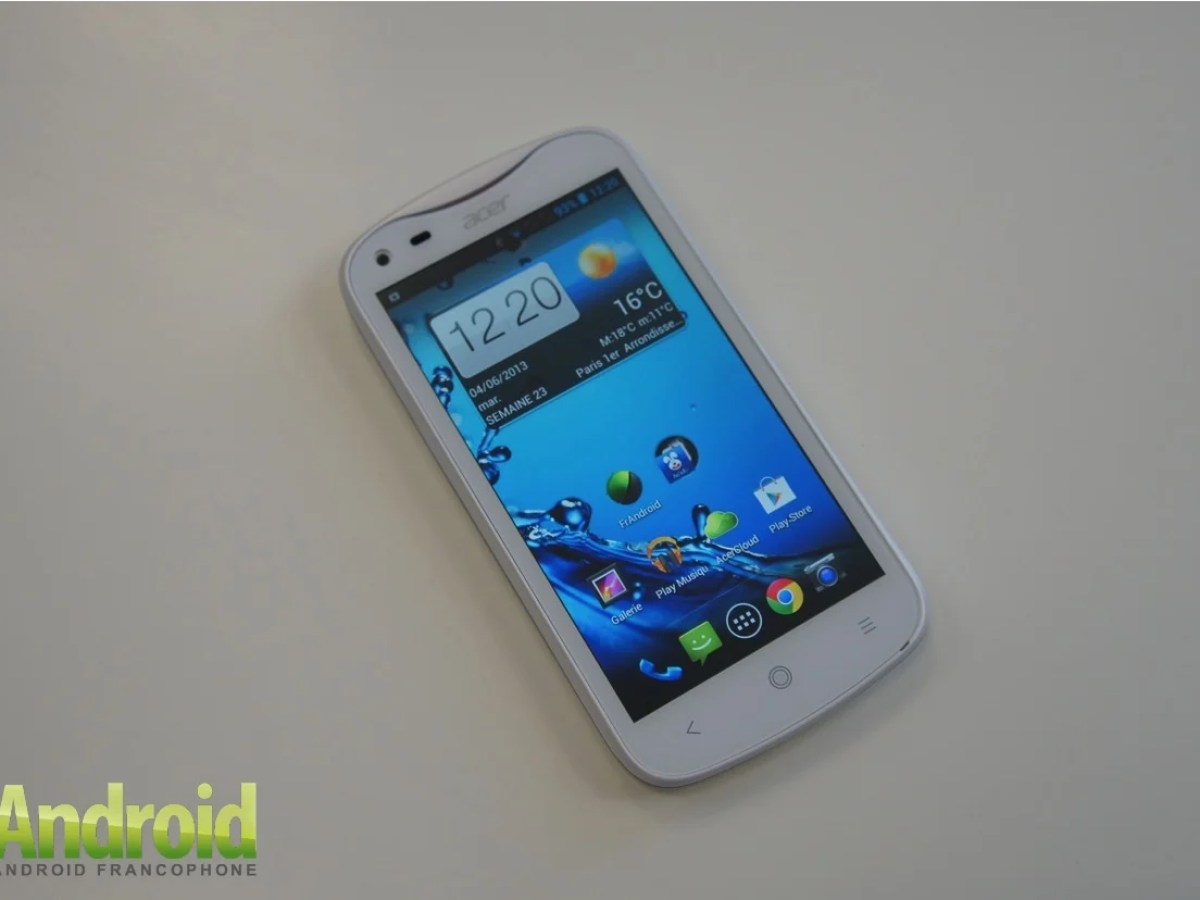 Test du Acer Liquid E2 sous Android
