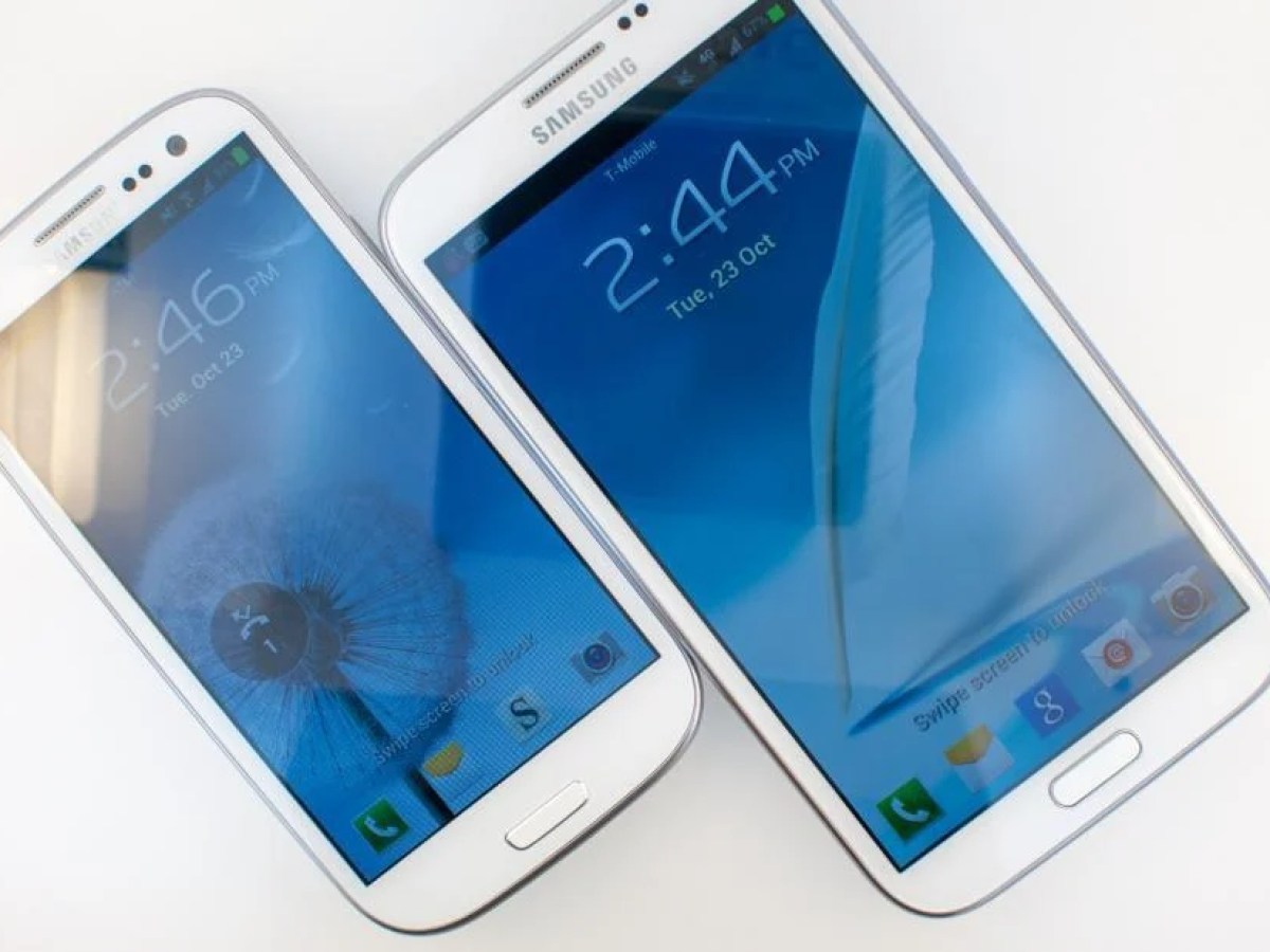 Samsung ne prévoit plus de mettre à jour ses Galaxy S3 et Note 2 outre-Manche