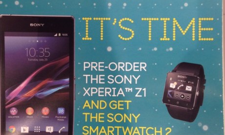 Le Sony Xperia Z1 aperçu encore une fois !