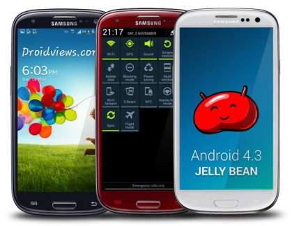 Galaxy S3 : la mise à jour officielle vers Android 4.3 est de retour !