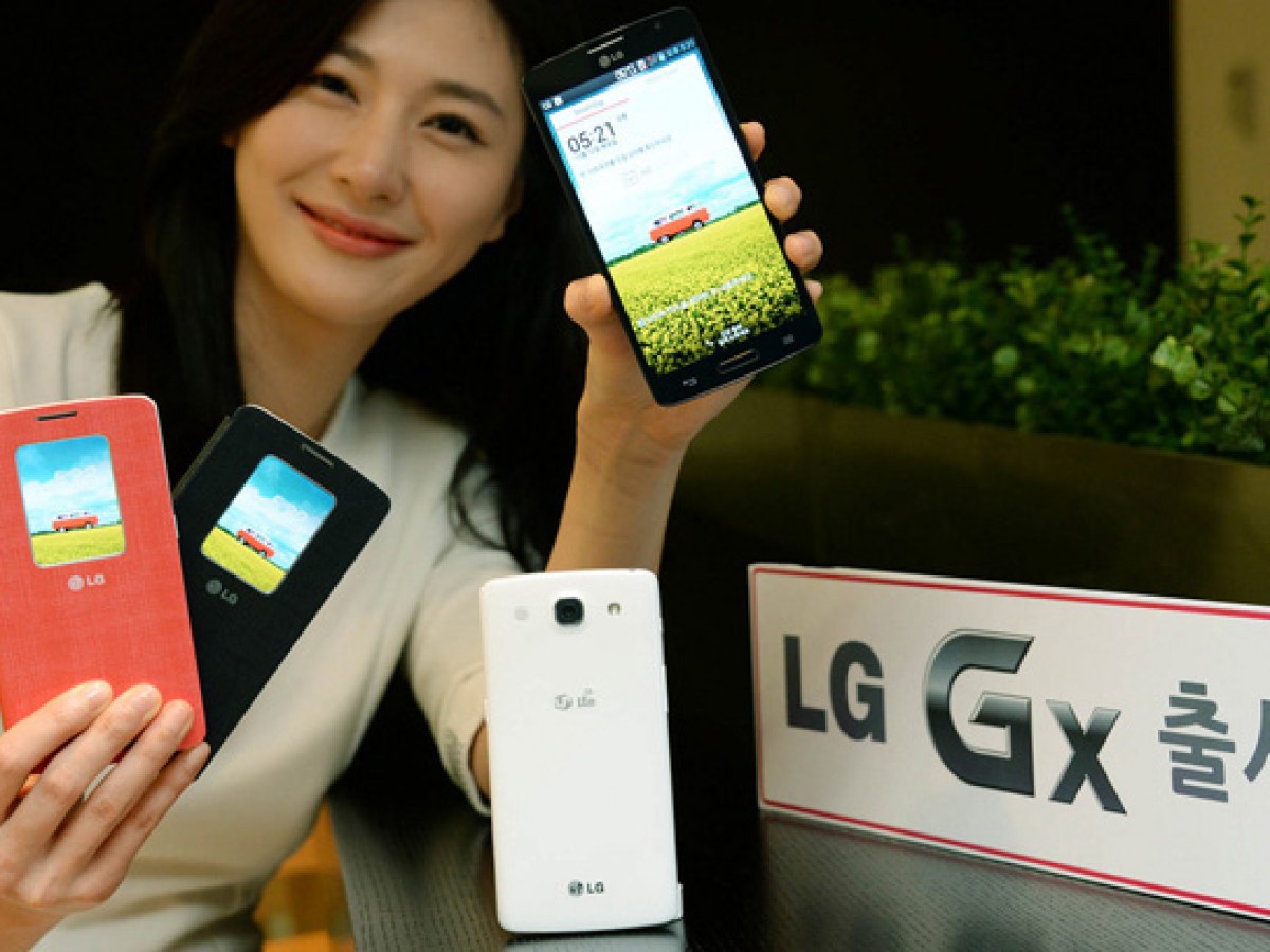 LG officialise son Gx, un G Pro avec LTE de catégorie 4
