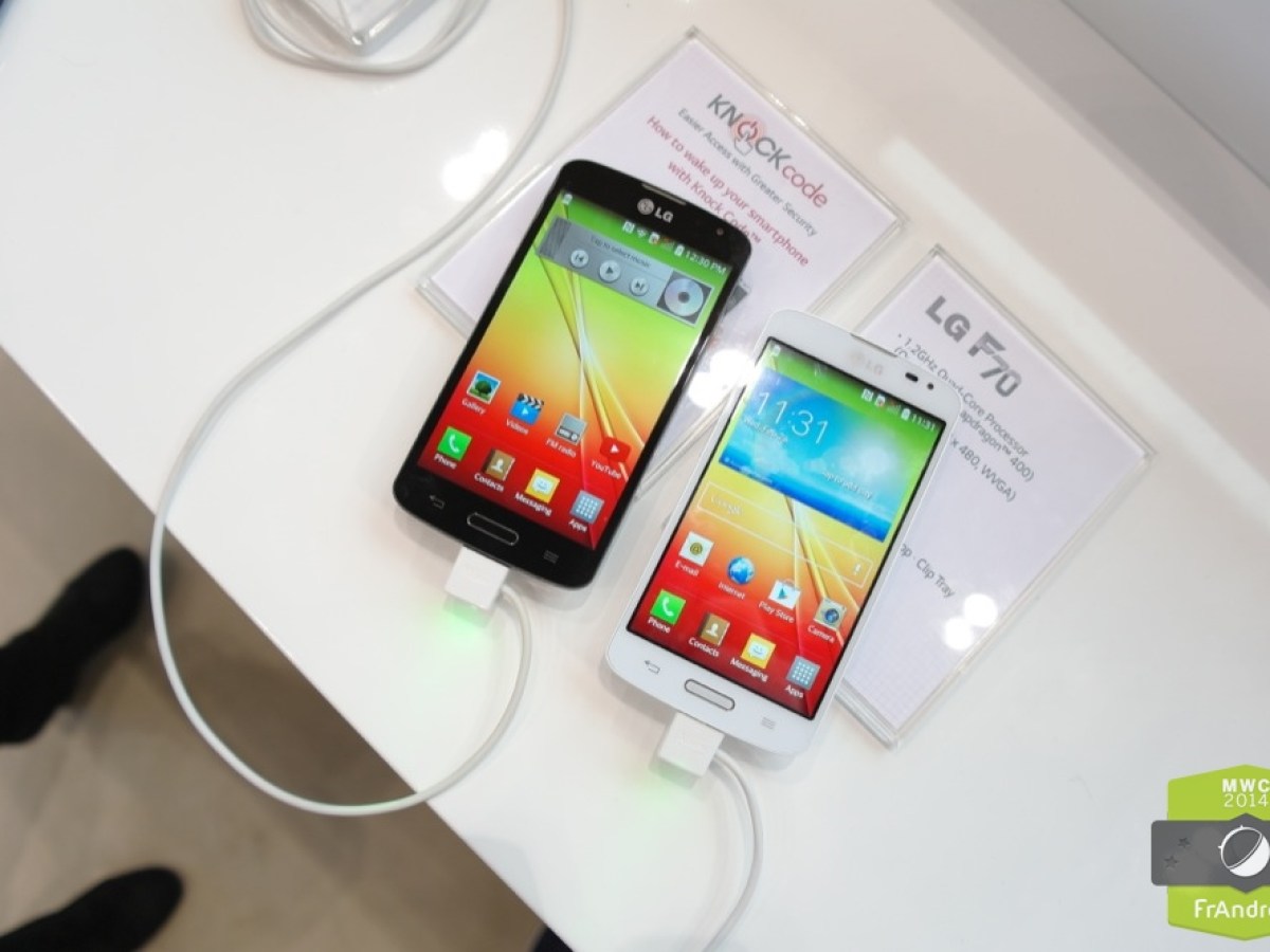 Prise en main du LG F70, un smartphone 4G autour de 200 euros