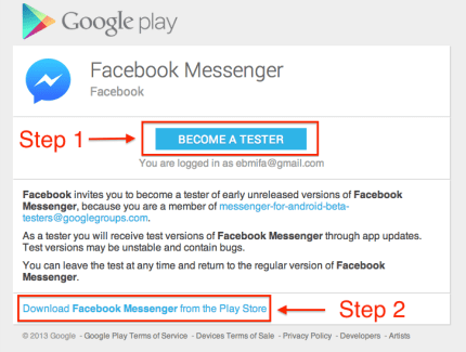 Facebook Messenger : un nouveau programme bêta est lancé