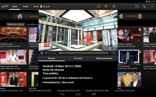 francetv pluzz : l’app de France Télévisions est compatible Chromecast !