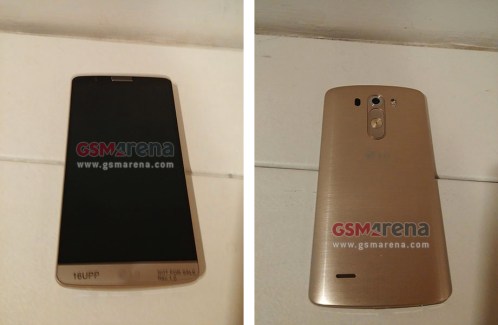 LG G3 : premières photos d’un prototype en version Gold