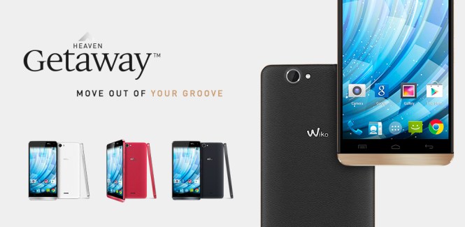 Wiko Getaway : un mobile de 5 pouces déjà disponible à 199 euros