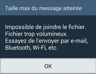 Comment envoyer une vidéo (MMS / e-mail) sur Android ?