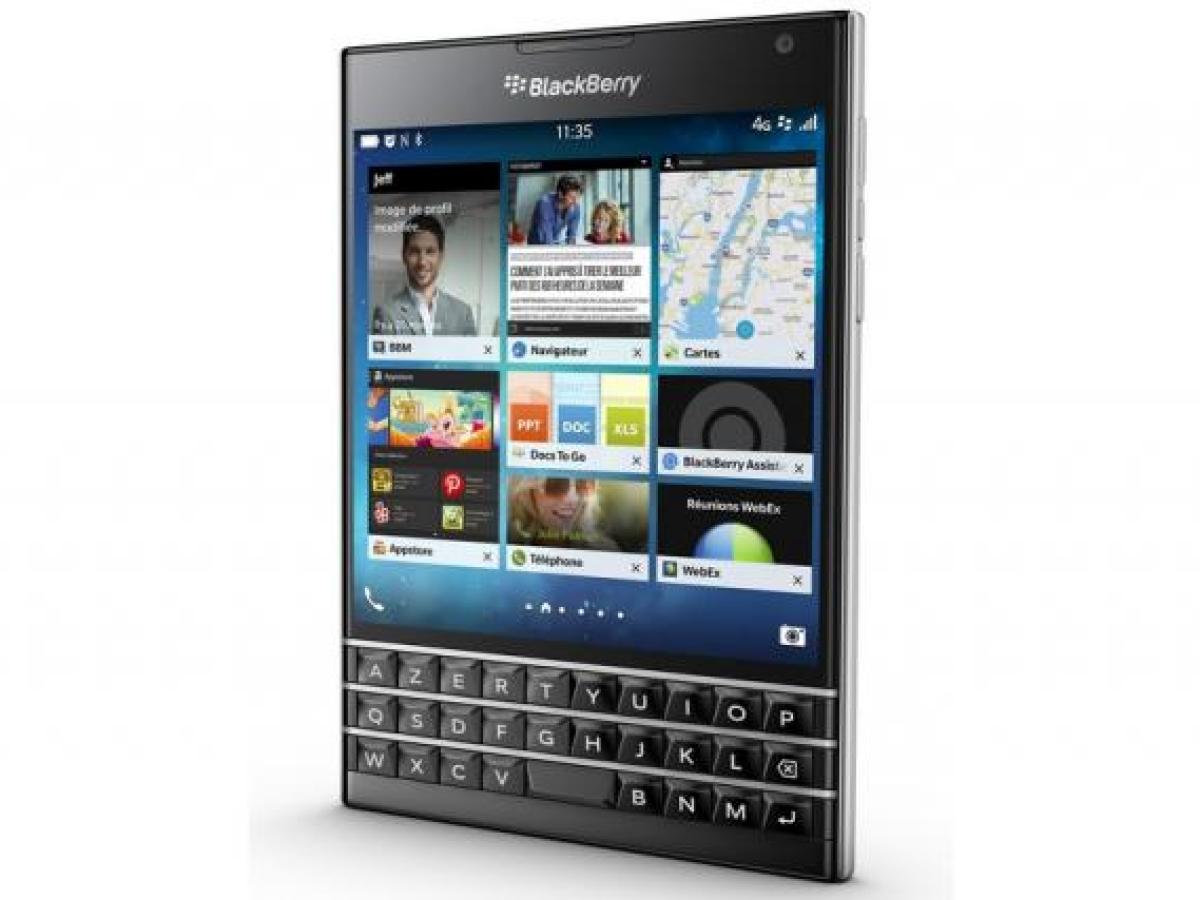 BlackBerry Passport, le smartphone à l'écran carré avec l'AppStore d'Amazon