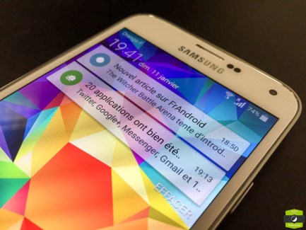 Samsung Galaxy S5 : Lollipop est arrivé, et voici les changements qu’il apporte