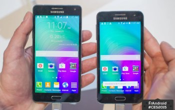 Prise en main des Samsung Galaxy A3 et A5, tout en aluminium