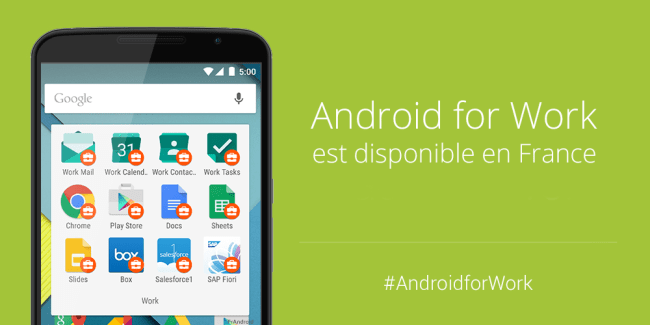 Android for Work, la solution Google à destination des professionnels