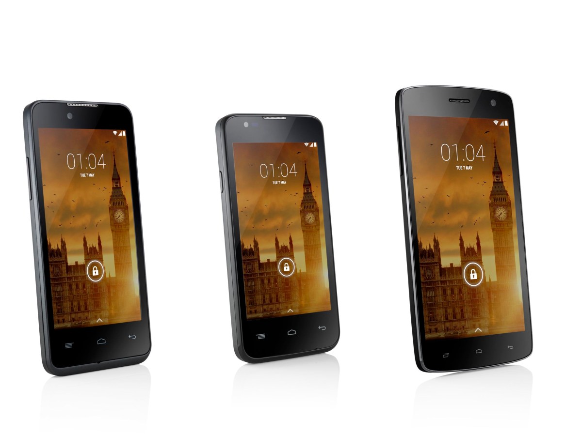Kazam annonce six nouveaux smartphones d'entrée de gamme