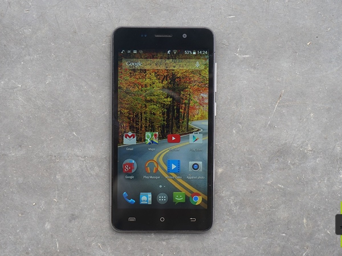 Test du Archos 50 Oxygen +, quand l'allure ne fait pas tout