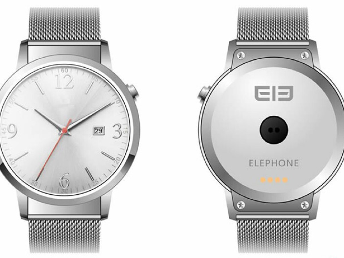 Elephone ELE, la première smartwatch sous Android Wear à s'équiper chez MediaTek