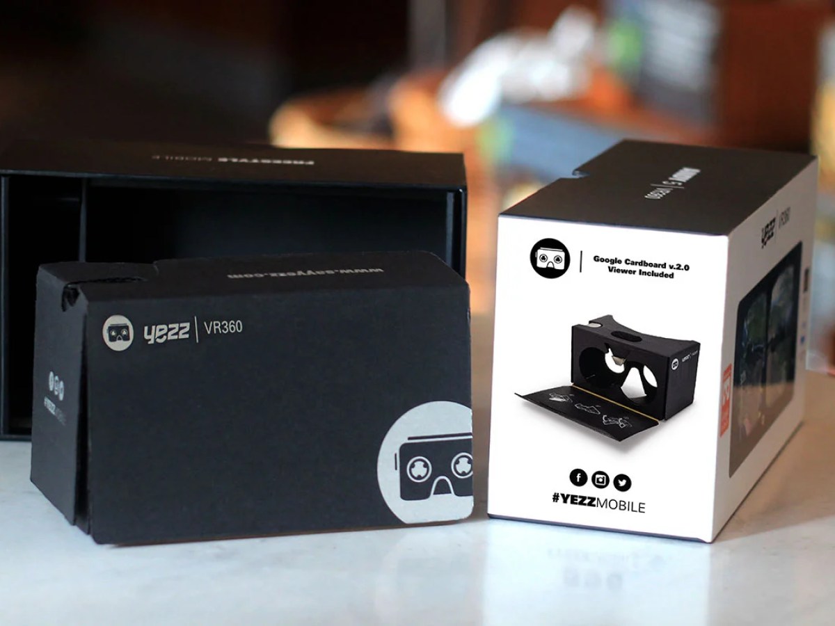 Andy 5VR et 5.5VR : pour Yezz, offrir un Cardboard suffit à devenir spécialiste de la réalité virtuelle