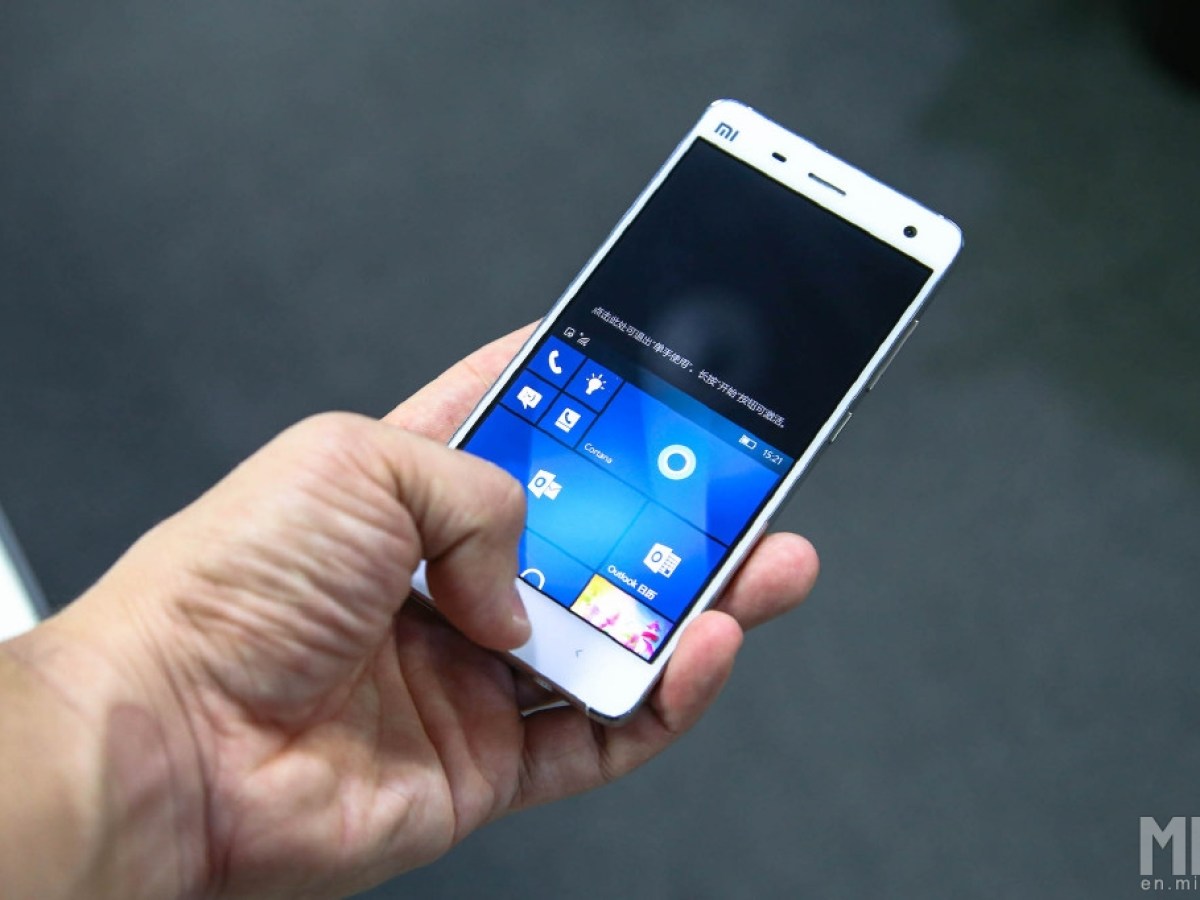 Xiaomi Mi 4 : la ROM Windows 10 est disponible au téléchargement