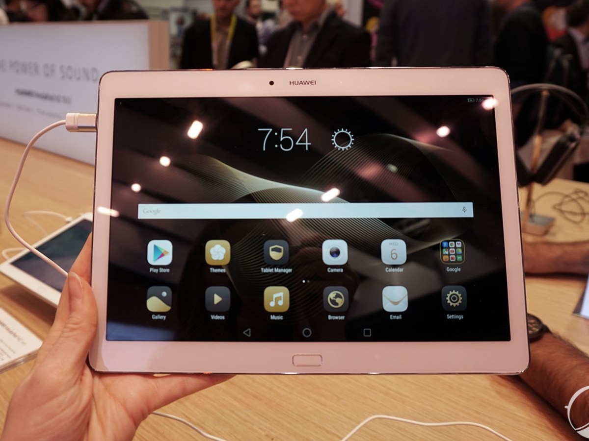 CES 2016 : Prise en main de la tablette Huawei MediaPad M2 10