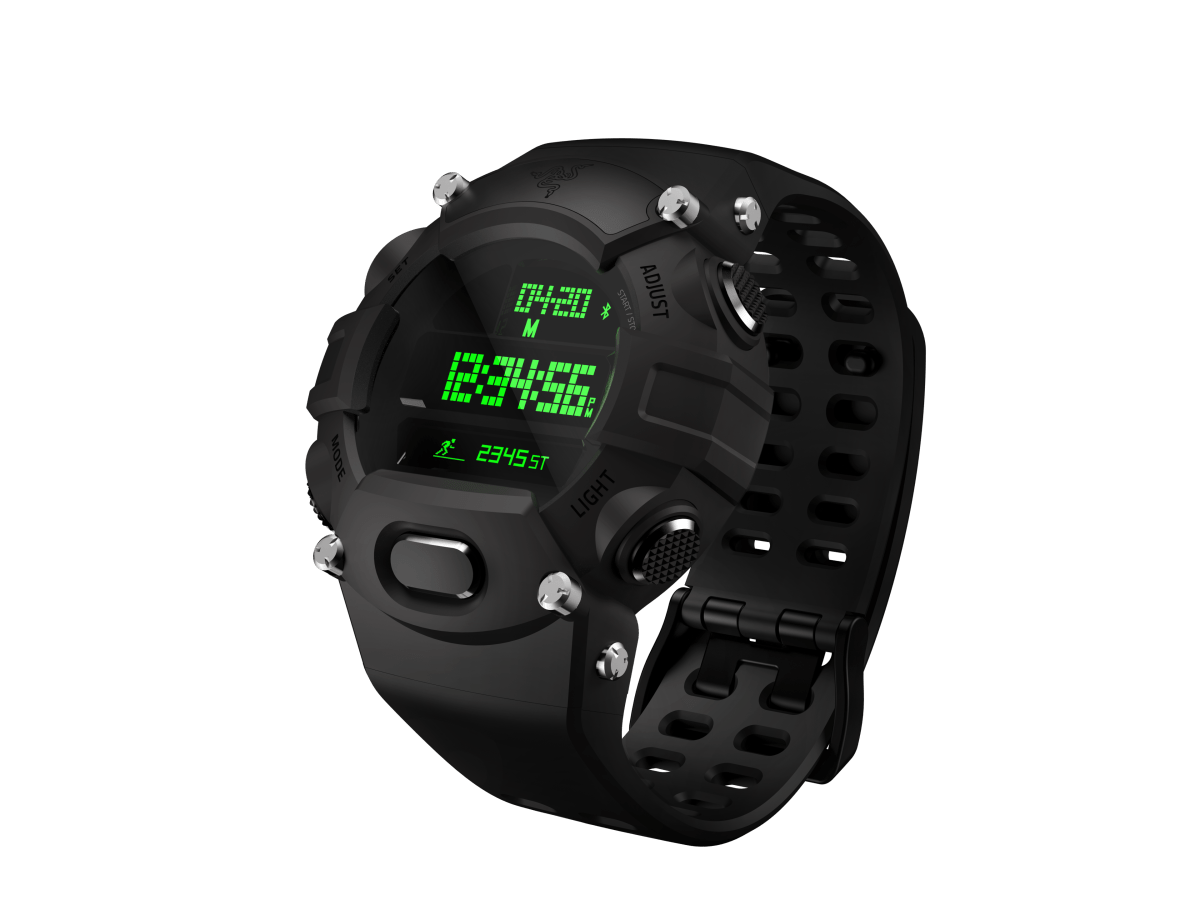 CES 2016 : Razer Nabu Watch, une montre intelligentes aux couleurs de la marque