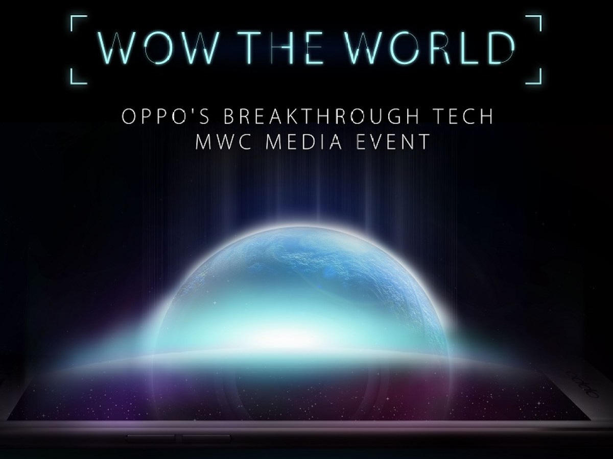 Oppo sera bien présent au MWC 2016, mais sans smartphone