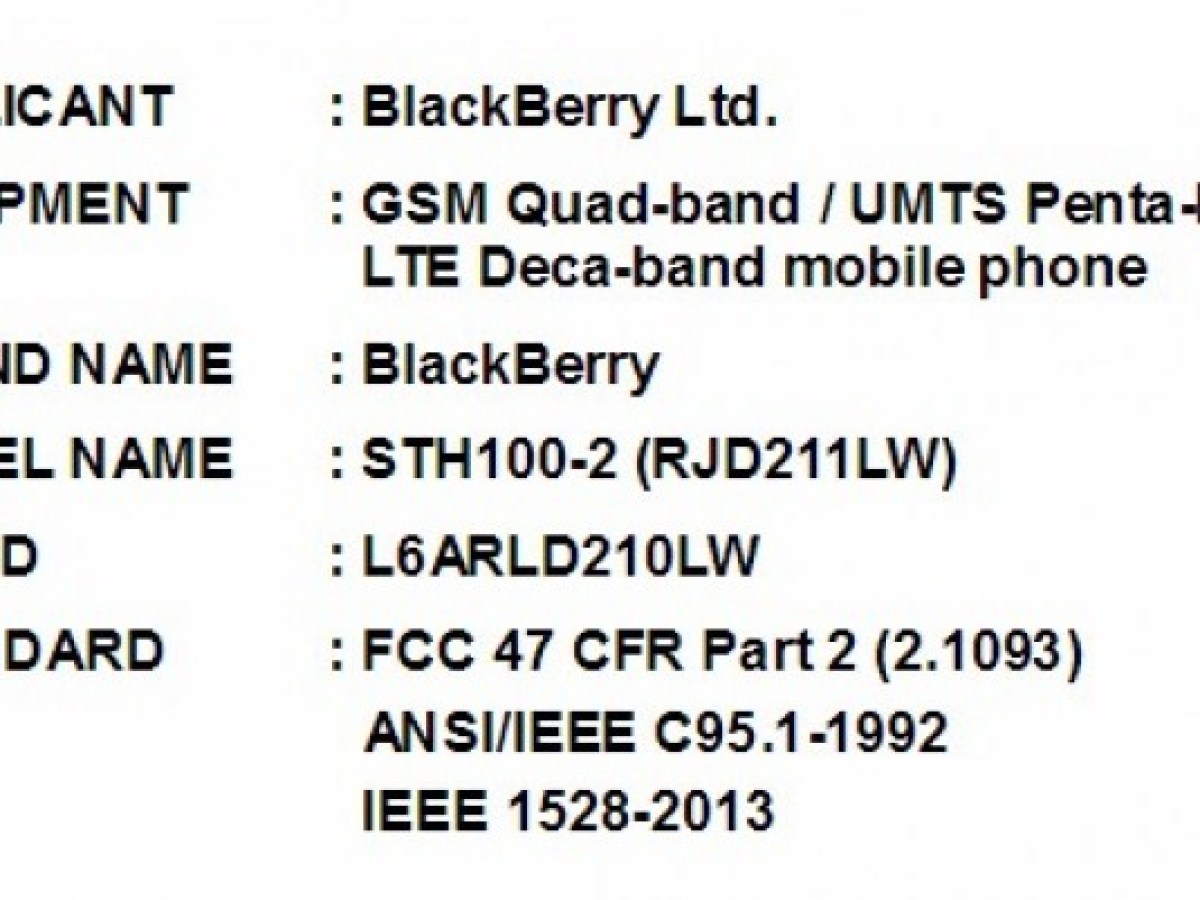 BlackBerry Hamburg : il sera bien fabriqué par TCL (Alcatel)