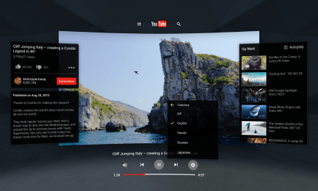 Il sera bientôt possible de regarder les vidéos 360° de YouTube...