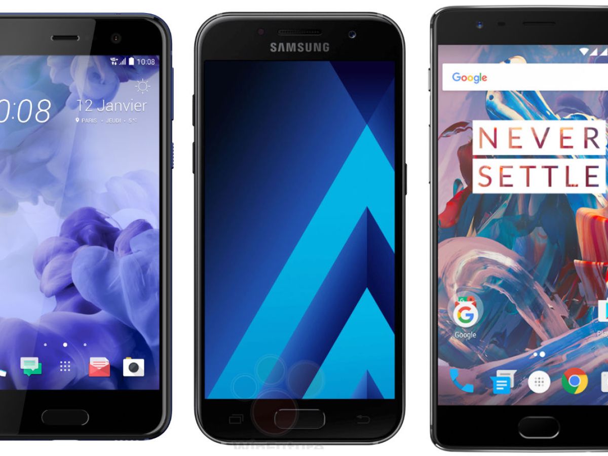HTC U Play : est-il à la hauteur des Samsung Galaxy A5 2017 et OnePlus 3T ?