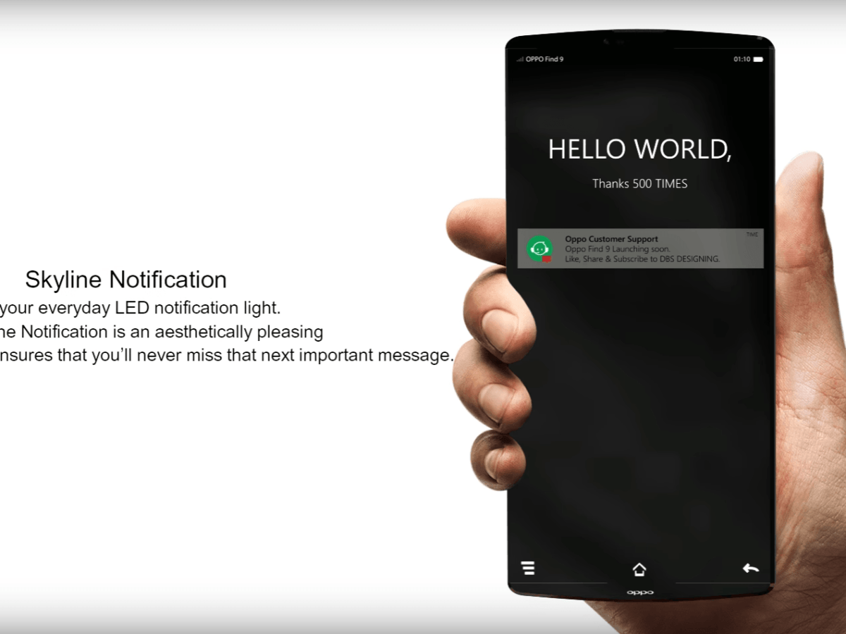 Ceci n'est pas un OPPO Find 9 !