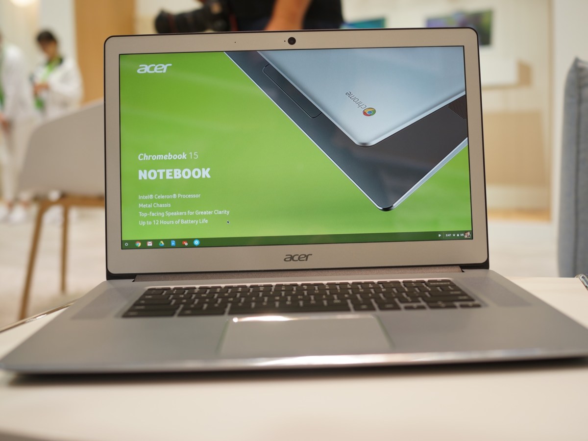 Découverte de l'Acer Chromebook 15 2017, enfin du nouveau côté Chrome OS