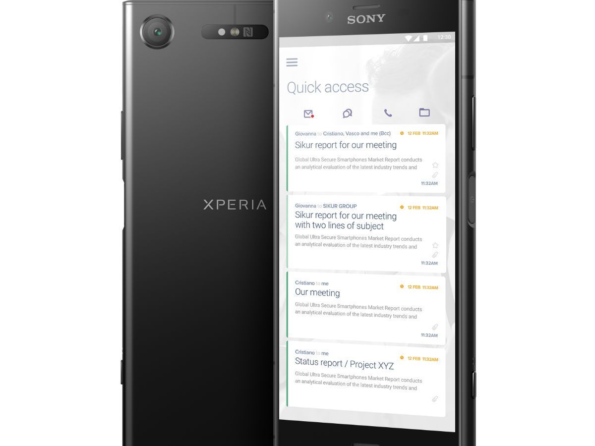 SikurPhone : des Sony Xperia