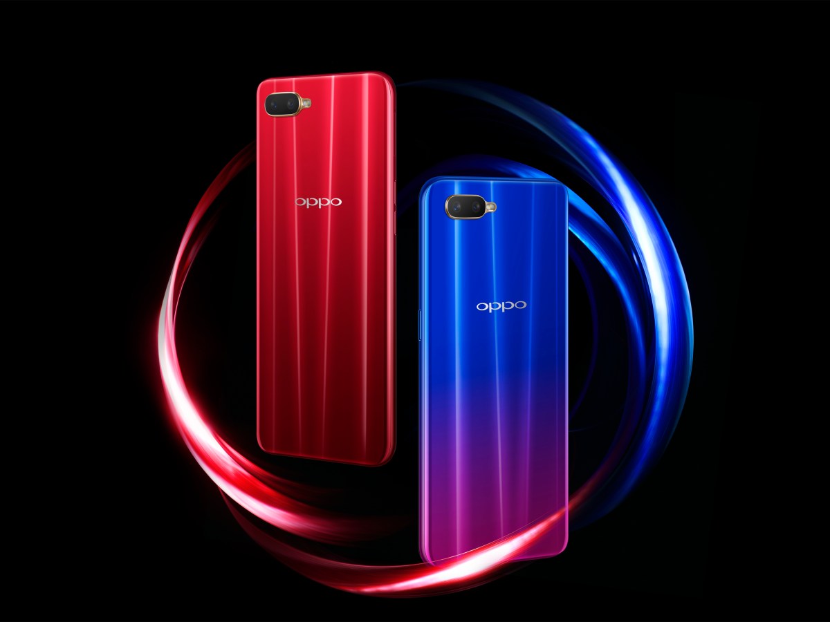 Oppo annonce le RX17 Neo : AMOLED, petite encoche et lecteur biométrique sous l'écran pour 349 euros