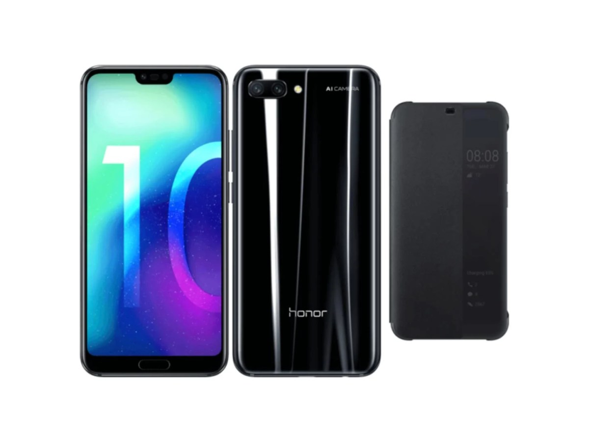Le Honor 10 est désormais vendu au prix sa version Lite (avec un étui offert)
