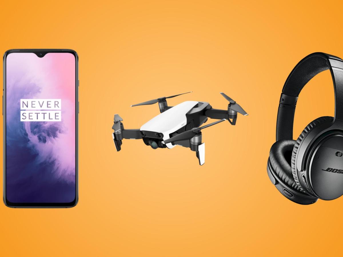 OnePlus 7 256 Go à 415 euros, Bose QC 35 II à 235 euros et drone DJI Mavic Air Fly More Combo à 765 euros