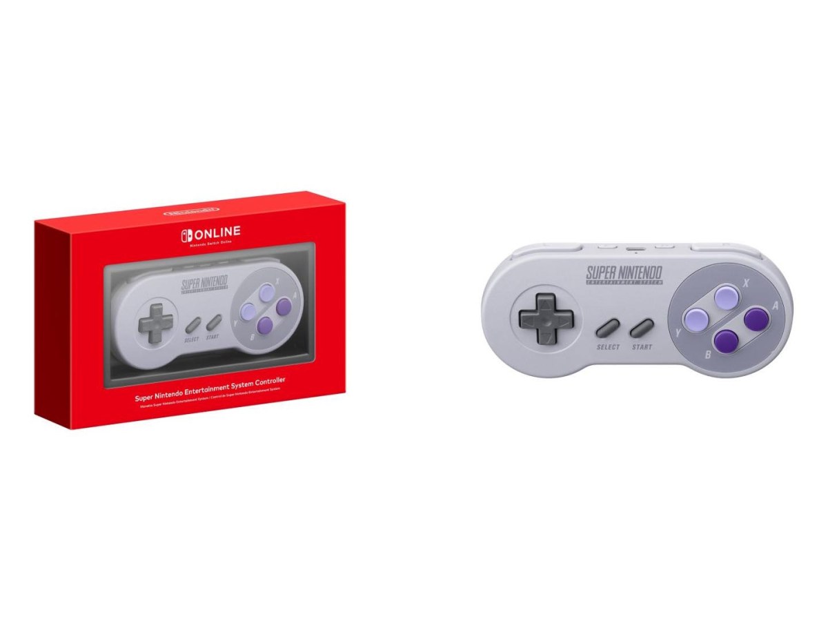 Nintendo Switch : la manette SNES officielle est en vente