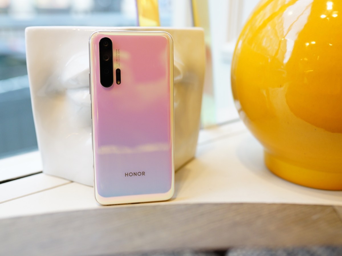 Honor 20 Pro : nos photos du nouveau coloris blanc nacré