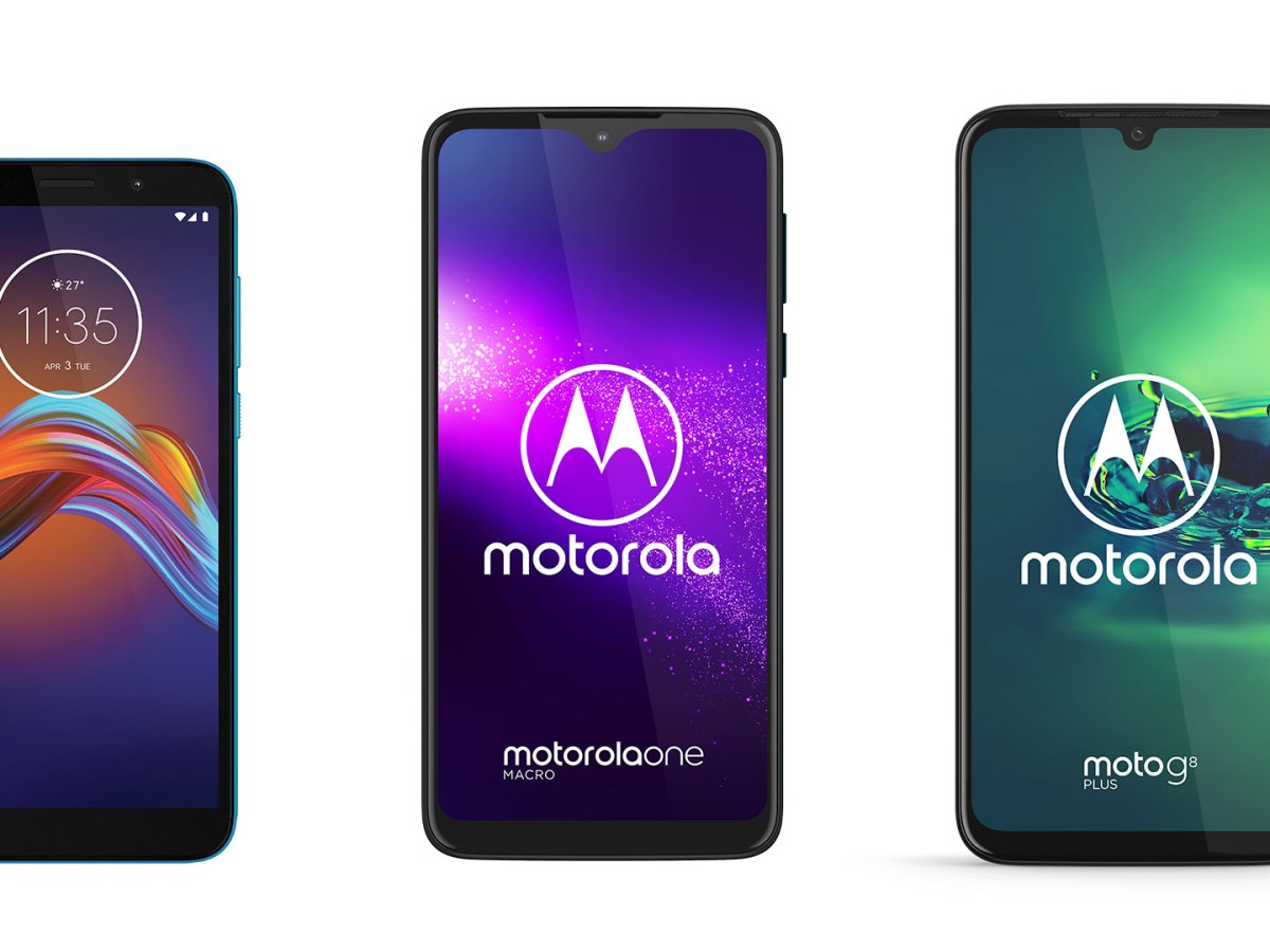Motorola One Macro, Moto G8 Plus et Moto e6 Play officialisés : prix, caractéristiques et disponibilité