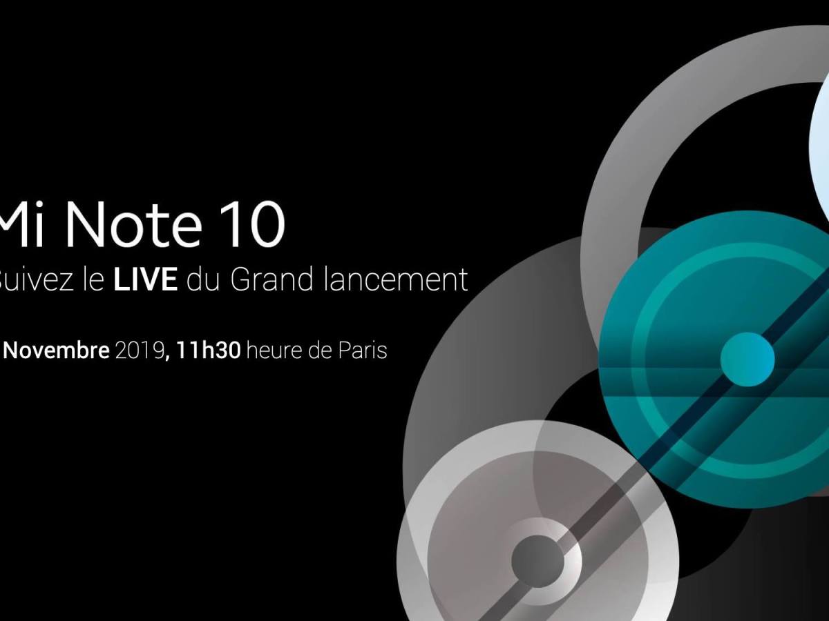 Xiaomi Mi Note 10 : comment suivre la conférence en direct