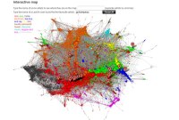 Une carte interactive de toute la musique de Last.fm