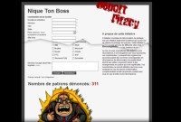 NiqueTonBoss : un étrange site de dénonciation du piratage