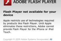 Adobe confiant dans la présence de Flash dans les mobiles malgré l'HTML 5