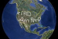 Insolite : il traverse les États-Unis et laisse un message géant sur Google Earth